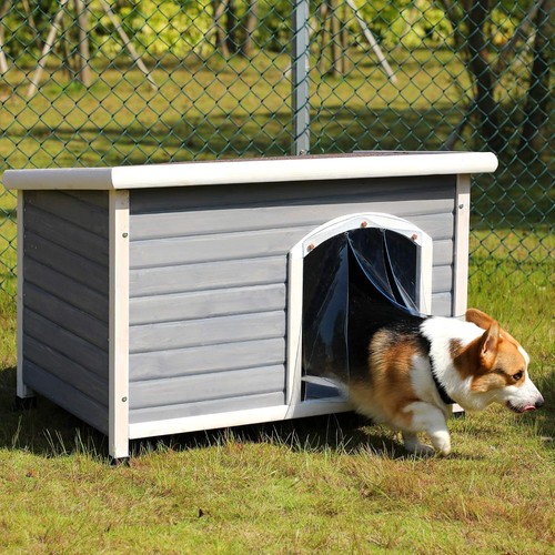 Outdoor wooden dog kennel - outdoor,