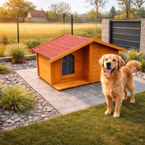 Insulated dog kennel - dog, xl