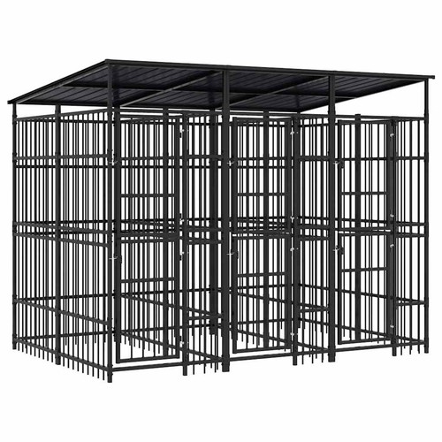 Outdoor dog kennel - dog, puppy