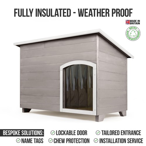Outdoor dog kennel house - kennel,