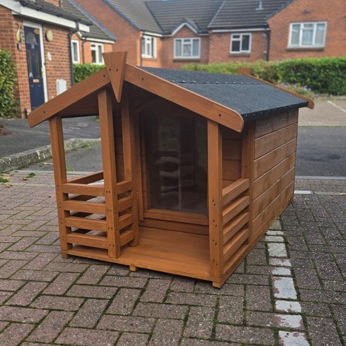 Outdoor dog kennel - dog,